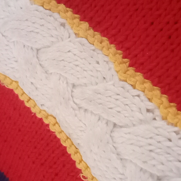 Men's Colorful Sports-Themed Sweater - Picture 10 of 11